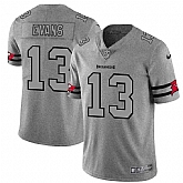 Nike Buccaneers 13 Mike Evans 2019 Gray Gridiron Gray Vapor Untouchable Limited Jersey Dyin,baseball caps,new era cap wholesale,wholesale hats
